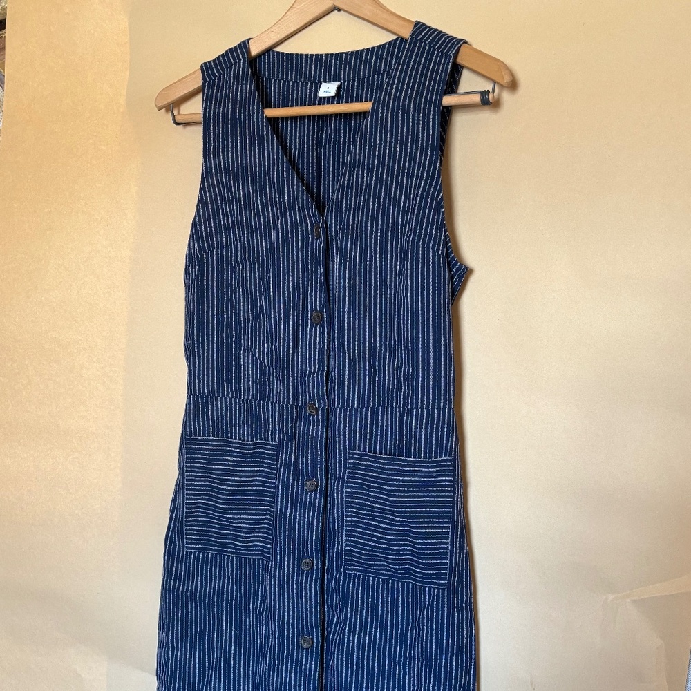 Striped Blue Dress